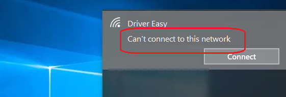 حل مشكلة cannot connect to this network فى ويندوز 10 1 حل مشكلة cannot connect to this network فى ويندوز 10 1