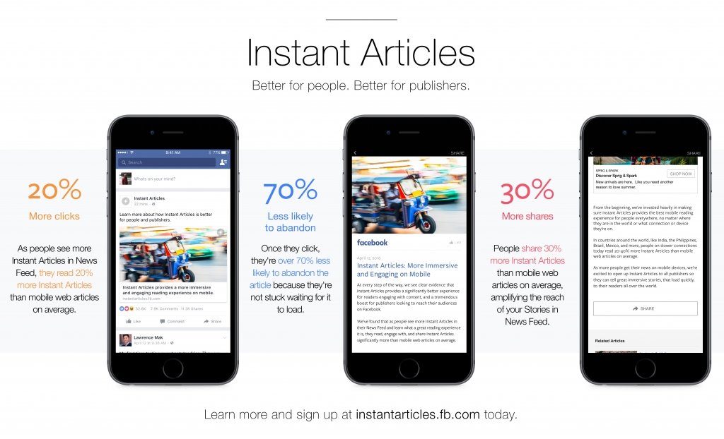كيفية تفعيل المقالات الفورية "Instant Articles" علي فيسبوك 1 كيفية تفعيل المقالات الفورية "Instant Articles" علي فيسبوك 1