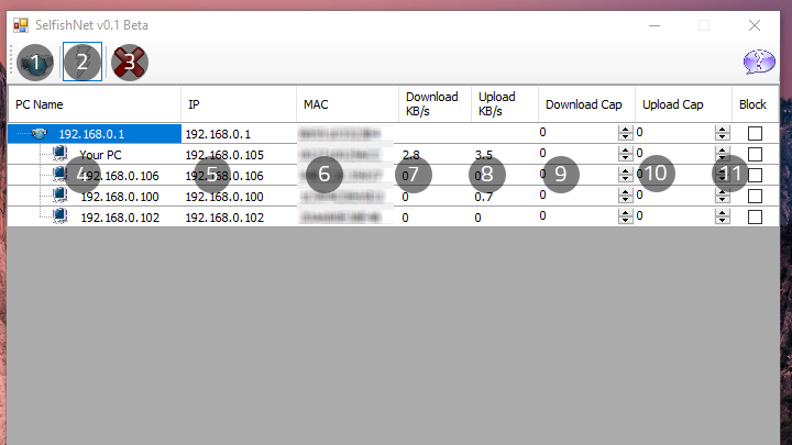 كيفية التحكم بالمتصلين بالراوتر 4