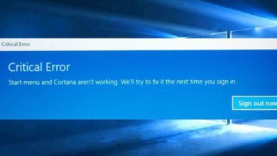 كيف حل مشكلة توقف قائمة البدء Start Menu عن العمل في ويندوز 10 26 كيف حل مشكلة توقف قائمة البدء Start Menu عن العمل في ويندوز 10 21