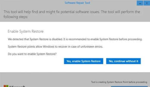 تحميل اداة Software Repair Tool لحل مشاكل ويندوز 10 4