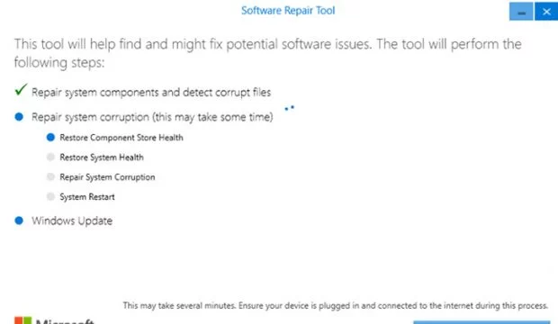 تحميل اداة Software Repair Tool لحل مشاكل ويندوز 10 6