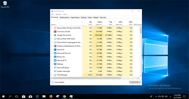 كيف تعرف إستهلاك البرامج للإنترنت 2 كيف تعرف إستهلاك البرامج للإنترنت 2