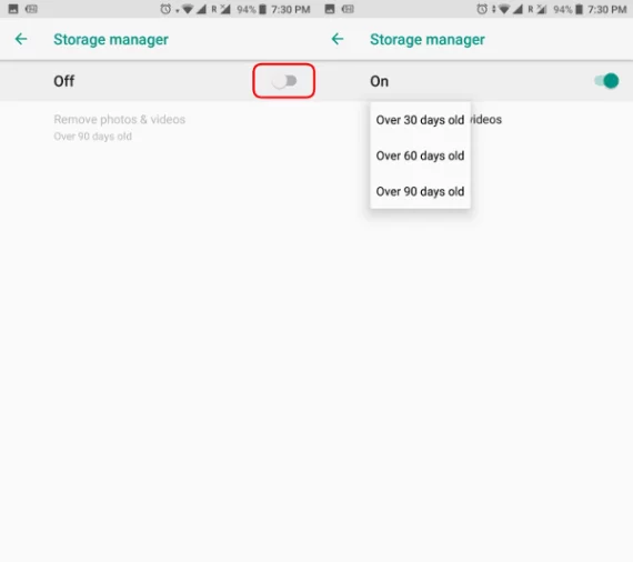 كيفية زيادة مساحة الهاتف في Android Oreo 6