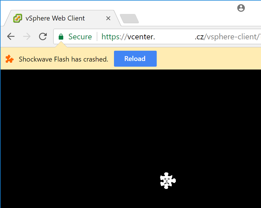 حل مشكلة Shockwave flash has crashed في يوتيوب على متصفح كروم 3