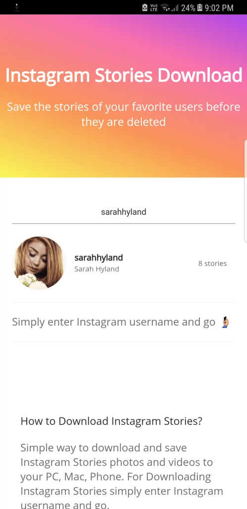 كيفية إلتقاط سكرين شوت Screenshot لستوري "Story" في تطبيق إنستقرام بدون تنبيه الشخص 2