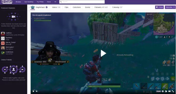 كيف تقوم بتنزيل و تحميل مقاطع الفيديو من موقع Twitch