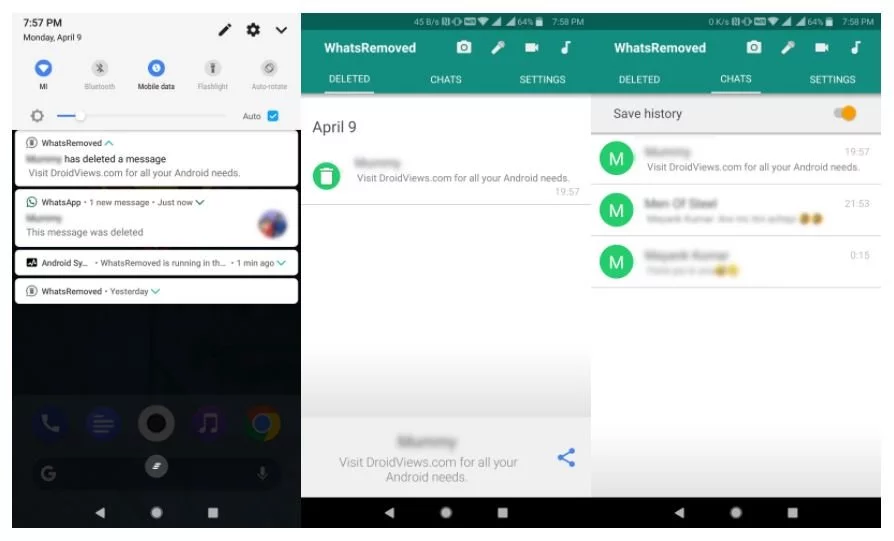 كيفية إستعادة الرسائل المحذوفة من واتساب WhatsApp 4 كيفية إستعادة الرسائل المحذوفة من واتساب WhatsApp 4