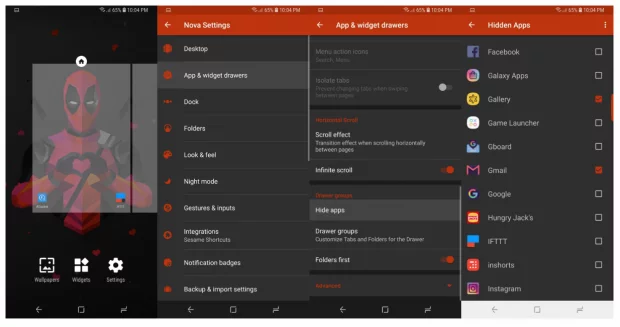 طريقة إخفاء الصور والرسائل والتطبيقات على هاتفك الاندرويد 4