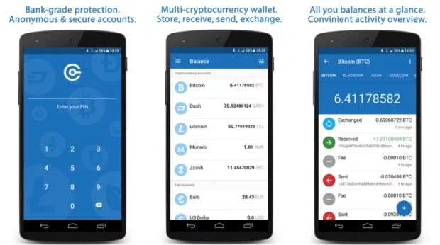 افضل تطبيقات لمحافظ العملات الرقمية "بيتكوين" للاندرويد 4