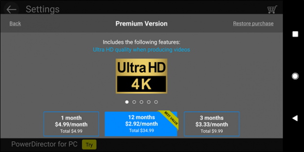 أفضل تطبيقات تعديل الفيديو على هواتف الآندرويد 4