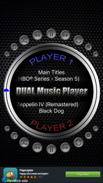 طريقة تشغيل أكثر من أغنية في وقت واحد على الايفون 4