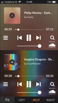 طريقة تشغيل أكثر من أغنية في وقت واحد على الايفون 2