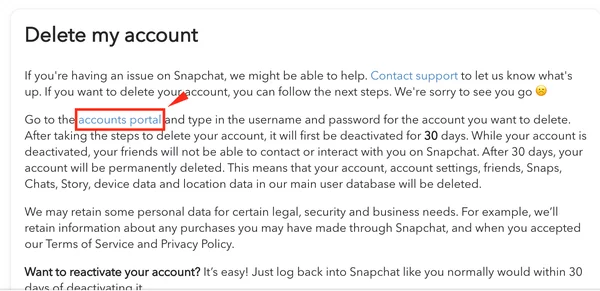 كيفية حذف حساب سناب شات Snapchat بطريقة سهلة