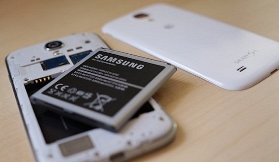 تغيير البطارية التالفة