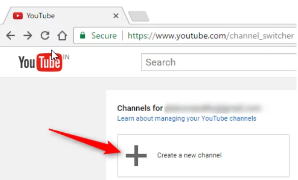 طريقة إنشاء اكثر من قناه يوتيوب على حساب جوجل واحد 2