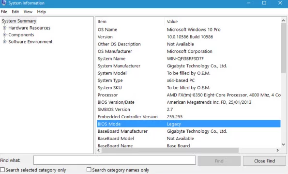 الفرق بين البيوس Bios و UEFI