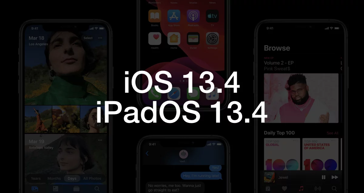 تحميل نظام iOS 13.4 برابط مباشر للايفون والايباد IPSW 1
