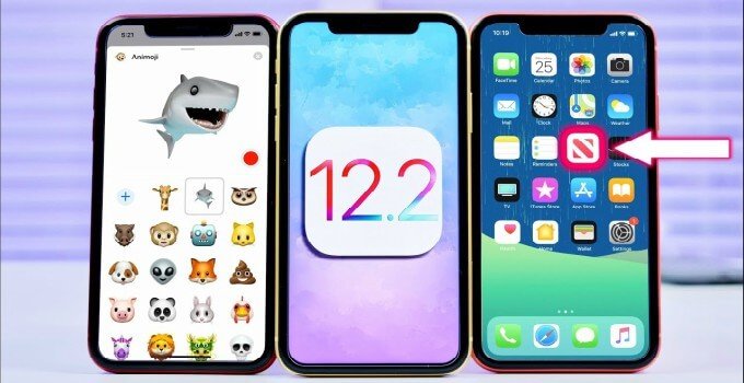 تحميل نظام iOS 12.2 للأيباد وللأيفون