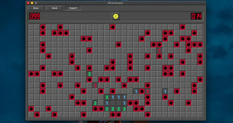 كيفية لعب ماسح الألغام Classic Minesweeper على الماك