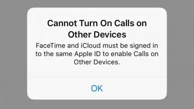 حل مشكلة Cannot Turn On Calls on Other Devices فى الايفون والايباد 12