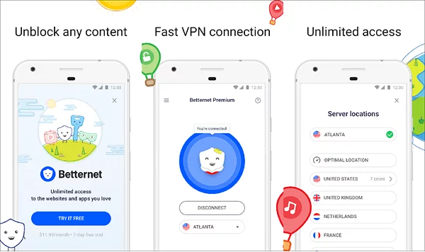أسرع وأفضل 12 تطبيق VPN مجاني للاندرويد 2020 14