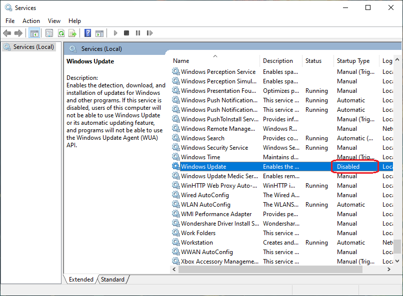 طريقة تعطيل التحديثات التلقائية على ويندوز 10 نهائيا 9 طريقة تعطيل التحديثات التلقائية على ويندوز 10 نهائيا 7