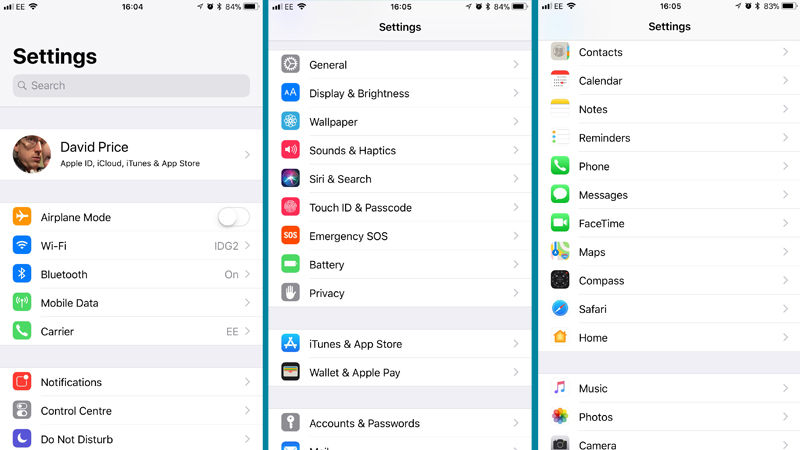 حذف الكوكيز من الآيفون