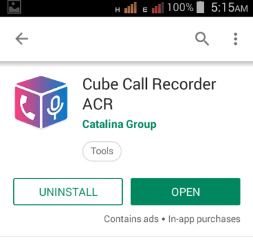 تسجيل مكالمات الواتساب على الاندرويد 1