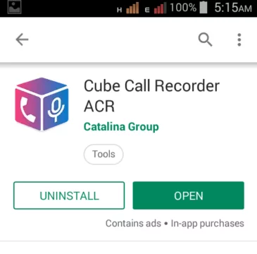 تسجيل مكالمات الواتساب على الاندرويد 1