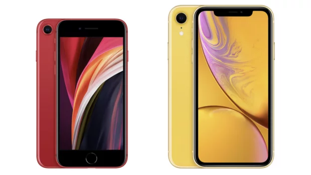 مقارنه بين هاتف iPhone SE 2020 و هاتف iPhone XR 1 مقارنه بين هاتف iPhone SE 2020 و هاتف iPhone XR 1