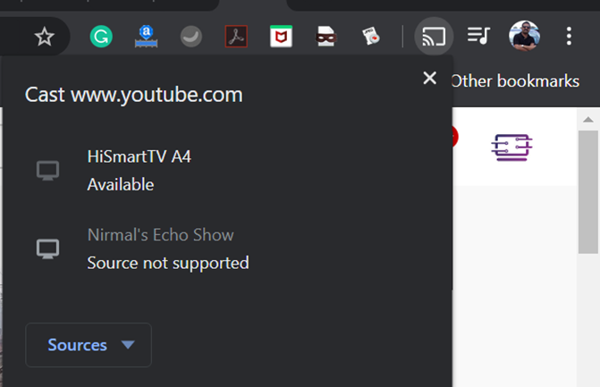 عرض شاشة الكمبيوتر على تلفزيونات الأندرويد