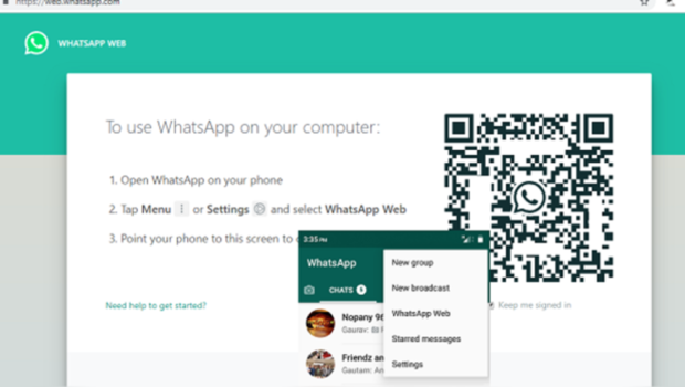 كيفية استخدام واتساب ويب على جهاز الكمبيوتر الخاص بك 1 كيفية استخدام واتساب ويب على جهاز الكمبيوتر الخاص بك 1
