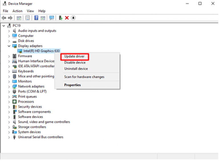طريقة حل مشكلة شاشة الموت السوداء في ويندوز 10 4 طريقة حل مشكلة شاشة الموت السوداء في ويندوز 10 4