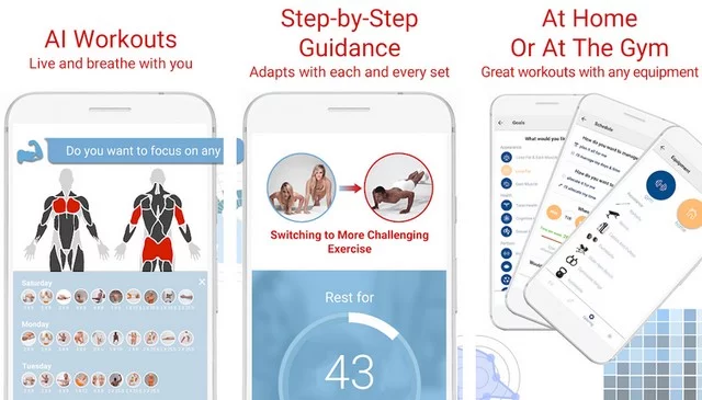 أفضل 5 تطبيقات ورك اوت Workout من المنزل للاندرويد 2020 3
