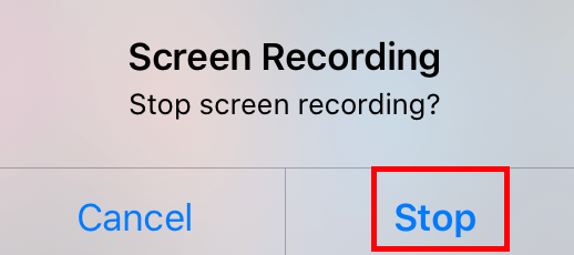 كيفية تسجيل الشاشه في ايفون 4