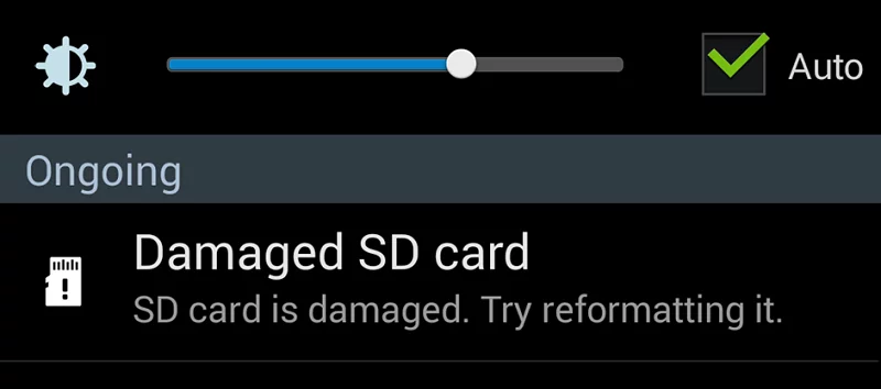 كيفية اصلاح بطاقة الذاكرة التالفة Damaged SD Card 1