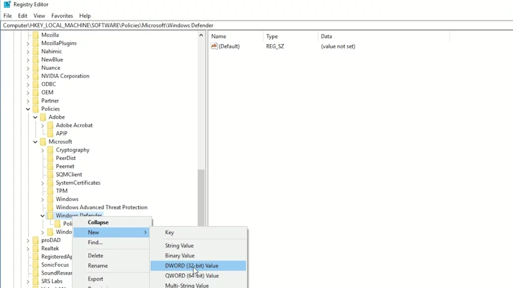 طريقة إيقاف Windows Defender على ويندوز 10 8 طريقة إيقاف Windows Defender على ويندوز 10 4