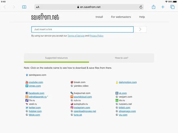 طريقة تحميل الفيديوهات من فيسبوك على الايفون والايباد 2020 1 طريقة تحميل الفيديوهات من فيسبوك على الآيفون والآيباد