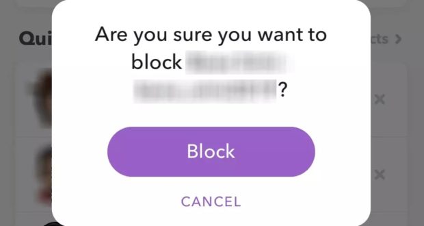 طريقة حظر الأشخاص على سناب شات (شرح مصور) 2