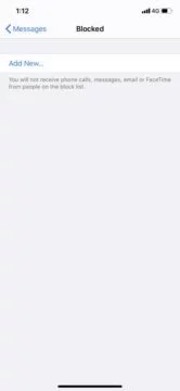 كيفية حظر الارقام والمكالمات على الايفون 18