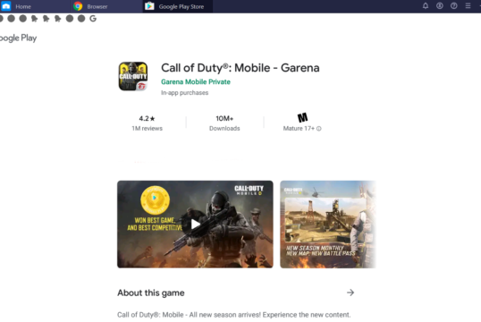 تحميل لعبة Garena Call of Duty Mobile للكمبيوتر