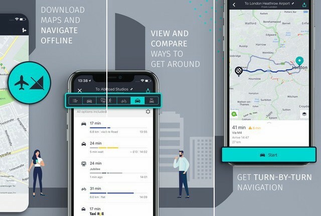افضل تطبيقات الخرائط GPS لاجهزة ايفون 2020 5
