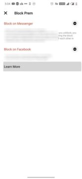 طريقة حظر الأشخاص على الماسنجر بكل سهولة 2020 3 طريقة حظر الأشخاص على الماسنجر بكل سهولة 2020