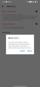طريقة حظر الأشخاص على الماسنجر بكل سهولة 2020 4 طريقة حظر الأشخاص على الماسنجر بكل سهولة 2020 1