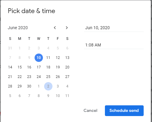 كيفية جدولة الرسائل على جيميل باستخدام الهاتف وجهاز الكمبيوتر 4