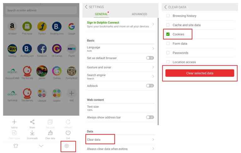 كيفية حذف ملفات تعريف الارتباط Cookies على متصفحات اجهزة اندوريد 6 كيفية حذف ملفات تعريف الارتباط Cookies على متصفحات اجهزة اندوريد 6