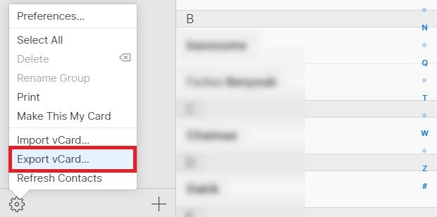 كيفية نقل جهات الاتصال من الايفون الى الاندرويد 3