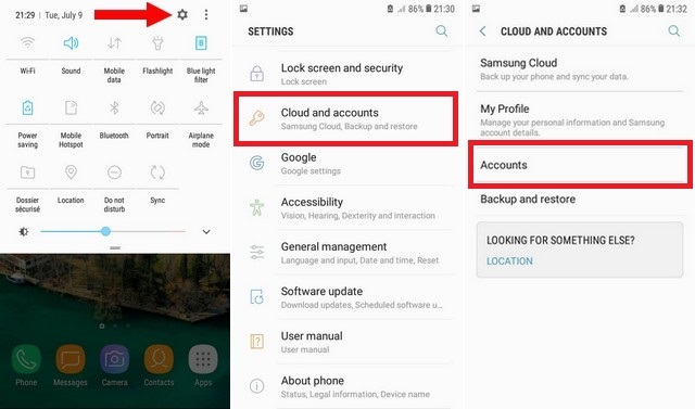 كيفية نقل جهات الاتصال من الايفون الى الاندرويد 6