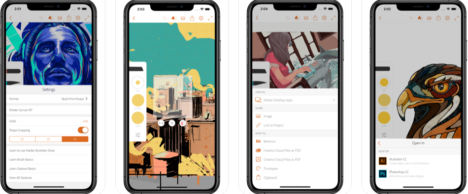 افضل تطبيقات تصميم الجرافيك للايفون 2020